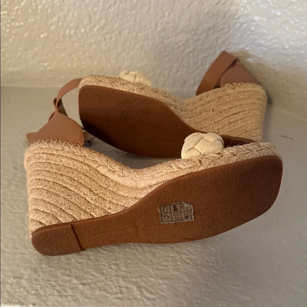 Dolce Vita Nilton Sandstone Braided Strap Espadrille Sandals Size 8